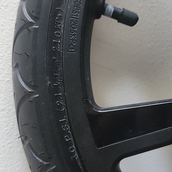 Bob Revolution SE 16" Stroller Rear Wheel Rim & Tire Left Side - Picture 2 of 7